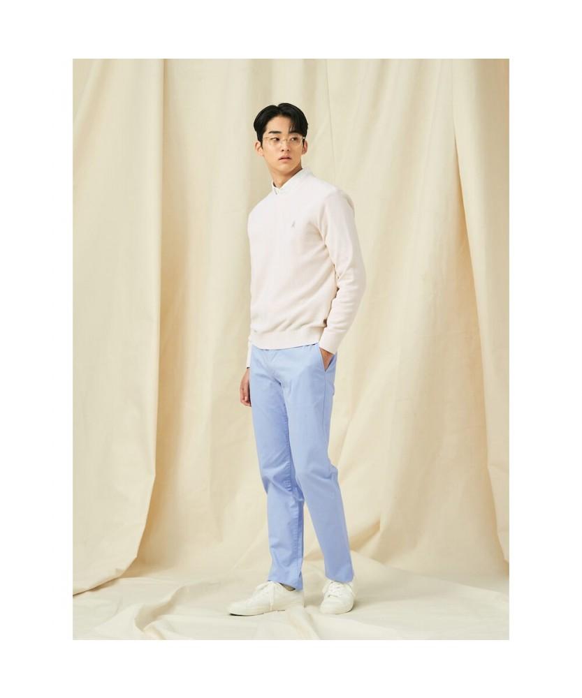 Binpolmen [Essential] Spring Chino Slim Pants Sky Blue (Bc5121E01Q)