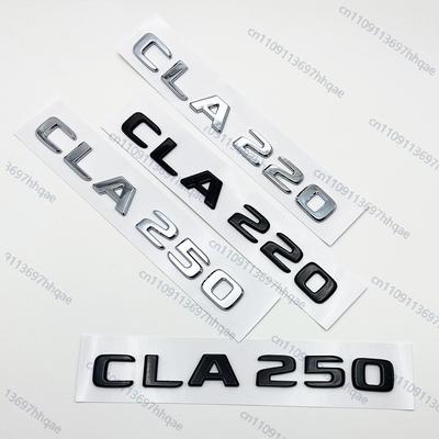 3D Písmena CLA180 CLA200 CLA220 CLA250 CLA260 4Matic ABS Znak pro Mercedes Benz C118 W117 Blatník Auta Kufr Zadní Logo Samolepka VU6