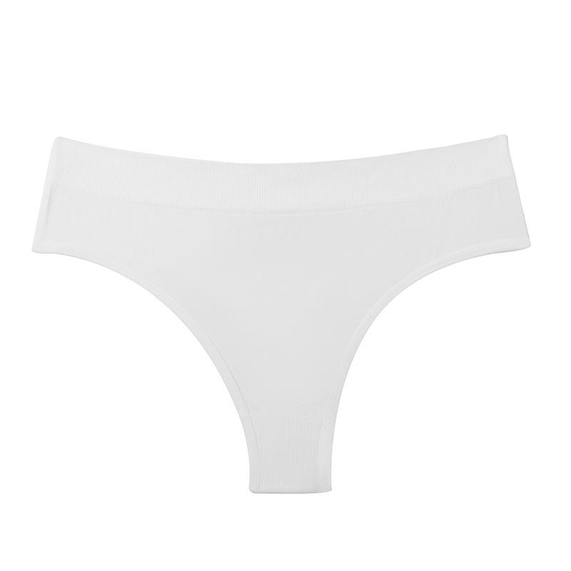 Big Size Female Spring and Summer Sexy Comfortable Breathable Hip High Waist Without A Scratch Briefs