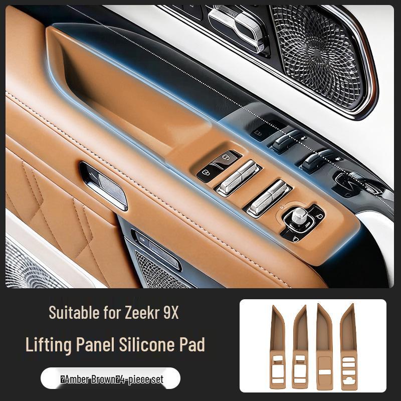 Non-Slip Silicone Pad for Zeekr 9X Window Lift and Car Door Button