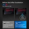 2Pcs Led Car Door Welcome Light Projector Lamp For Mercedes Benz W212 W205 AMG ML W166 W176 W177 W213 W246 GLB GLC GLA GLS GLE SM0