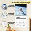 2026Cat Calendar Cute Cat Calendar Fun Family Planner Monthly Holiday Plan Reminder Planning Tool Suitable for Bedroom and Study
