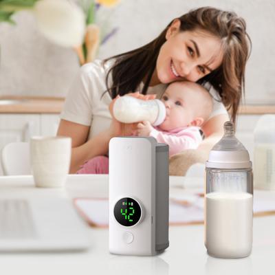 Přenosný ohřívač mléka 6000mAh bezdrátový ohřívač lahví rychlé ohřevy 48hodinová udržovací teplota inteligentní regulace teploty cestovní kojenecká lahev