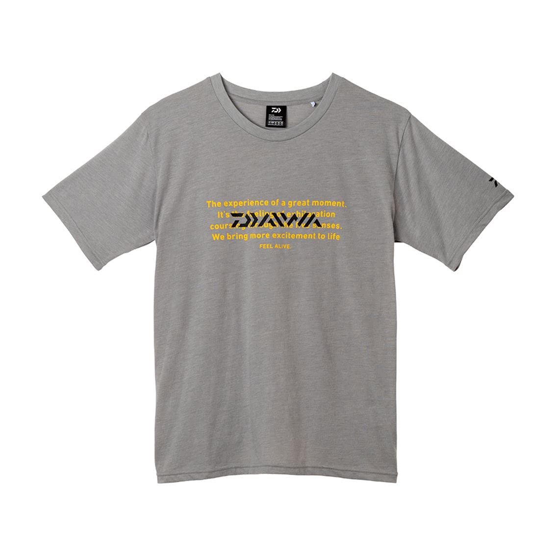 

DAIWA Graphic Message Feather Gray 2XL T-shirt DE-6322