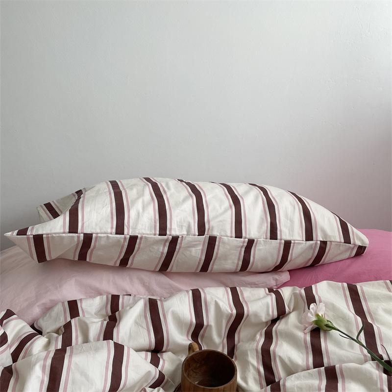 Korean Style 60s Cotton Floral Pillowcase 48x74cm - Single Piece