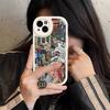 Movie B-Back To The F-Future For IPhone 16 15 14 13 12 11 Pro Max Plus Shockproof Leather Soft Phone Cover