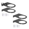 Wall Mounted Ball Rack Basketball Mount Display Rack, Durable Acrylic Storage Holder, Garage Indoor Solution Home Gym for Soccer Volleyball