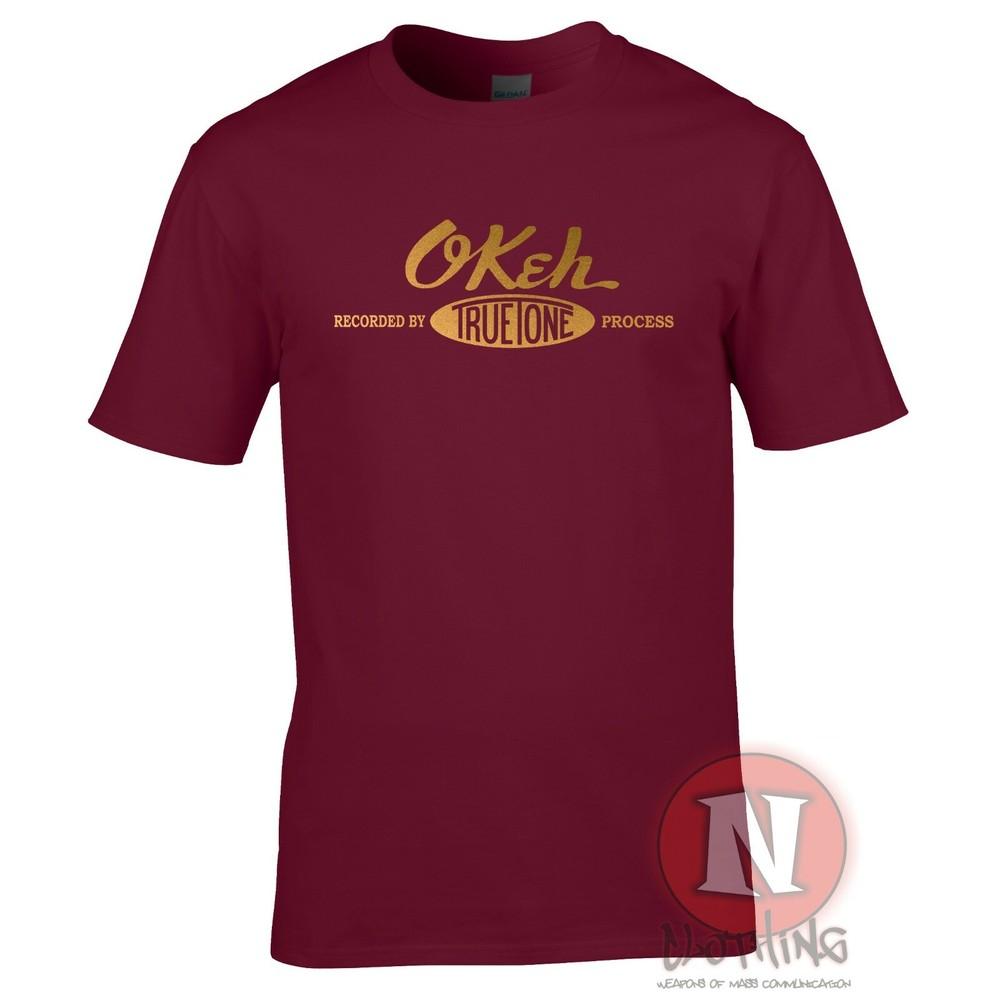 Okeh Records TShirt Stax Northern Soul Wigan Casino Jazz 1920s 60s S