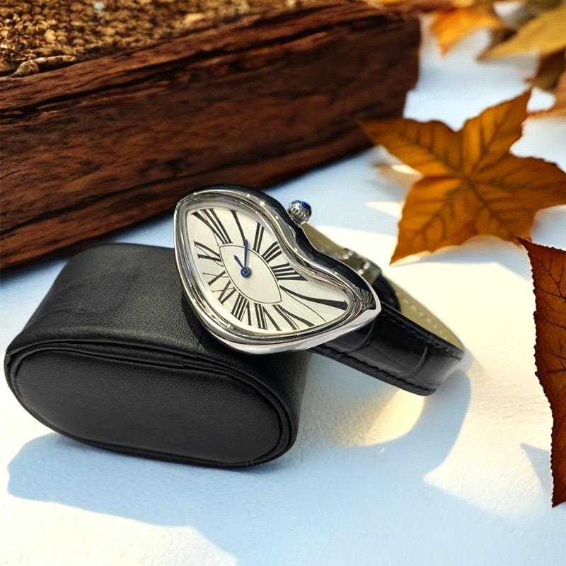 New Alien Watches Melt Twist y2k Ladies and Men Ins Niche Design Quartz Watch Creative Watch Popular Reloj Drop Shipping