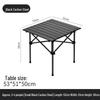 ZISIZ Portable Folding Outdoor Table