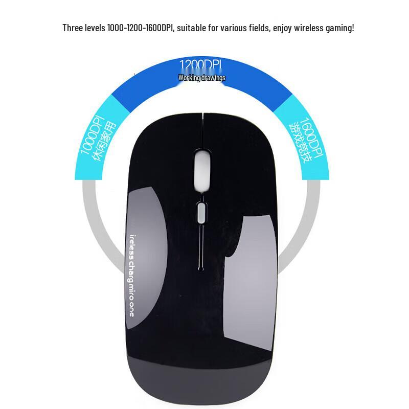 LINGSHE M175 Rechargeable Dual Mode Silent Wireless Mouse