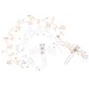 Bandeau de Mariage 35Cm Perle Accessoires Cheveux Mariée Coiffe Décorative