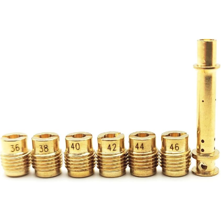 Carburetor Main Jets Kit Compatible with Predator 212cc 196cc 5.5hp 6.5hp Honda GX140 GX160 GX200 Coleman Baja Warrior TrailMaster Massimo Hammerhead 36-46