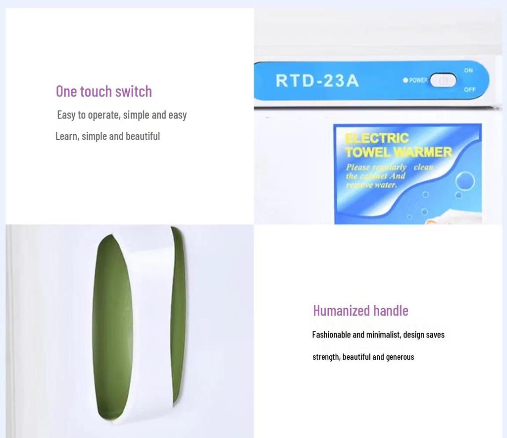 23A Dvouvrstvá sterilizační skříňka na ručníky a nářadí s ozonem a UV zářením