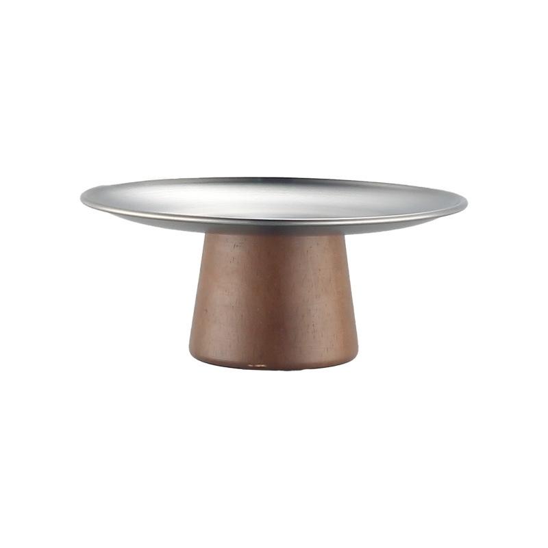 wood stainless steel room dessert table cake