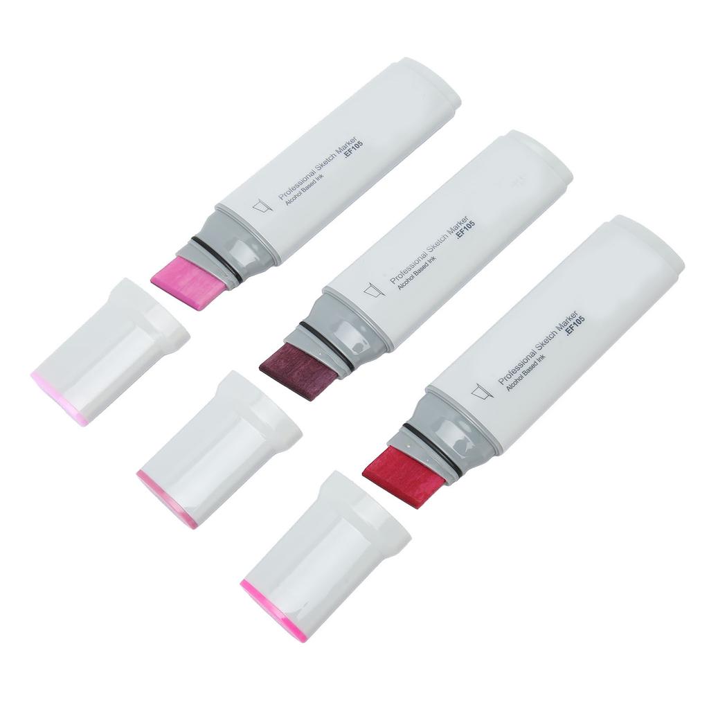 Set di 3 pennarelli Jumbo Professionali Grandi Larghi HD Pittura a Essiccazione Rapida Pennarello Set per Pittura Disegno