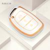 Fashion Tpu Car Remote Key Case Cover Shell For Hyundai Tucson Sonata Fe Creta Ix25 Ix35 Ix45 Solaris Elantra Accent I10 I20 I30