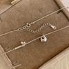Xiaomi S925 Sterling Silver Necklaces For Women Simple Minimalist Pendant Necklaces Waterdrop Shape Necklace Birthday Gift