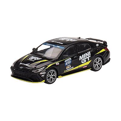 MINI GT Hyundai Elantra N Hyundai Caround Racing Drive Finished Product 1/64 N-Festival #499 Left-hand MGT00403-L