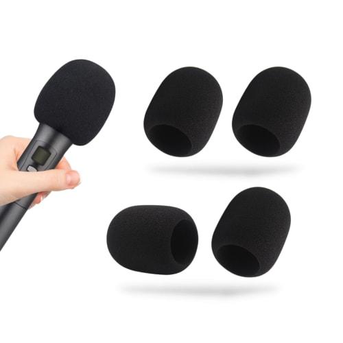 Regispro B Microphone Wind Shield Sponge Cover, Standard Type, Karaoke, Speech, 35mm Inner Diameter, Black (5)