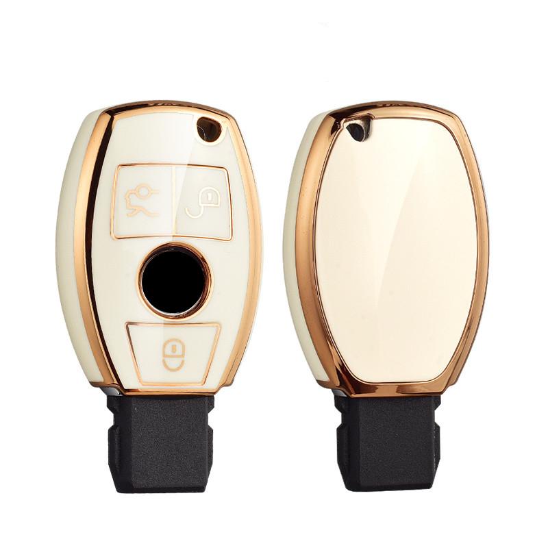 

TPU Car Remote Key Case Cover Shell Fob For Mercedes Benz A B C E S Class W204 W205 W212 W213 W176 GLC CLA AMG W177 X167