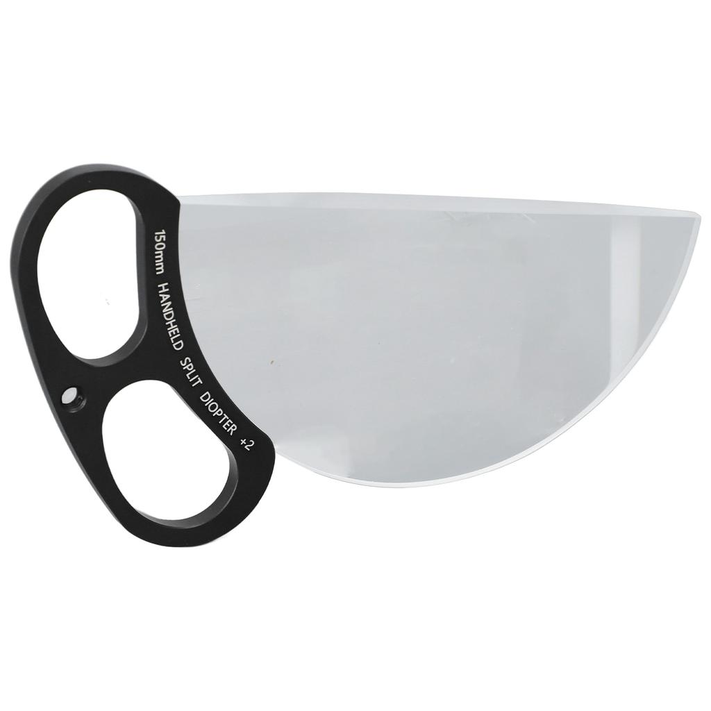 150mm 2 Degrees  Handheld Split Diopter Lens Filter Camera Photography Foreground Blur Film Prism Filter Accessories
