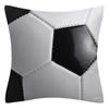 Vikama Sports-Themed Rugby And Basketball Decorative Square Cushion Cover, Suitable For Cars, Sofas, Offices, And Home Decor