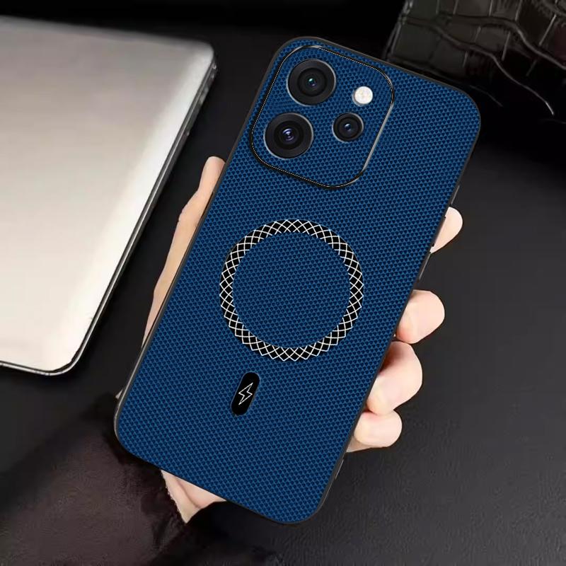 Biruiqu OPPO Reno 15 Pro New Ultra-thin Magnetic Leather Shock-absorbing Protective Phone Case