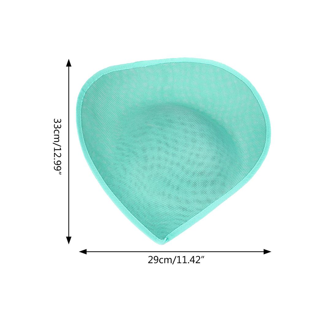 Fascinator Base Saucer DIY Teardrop Sinamay Hat Base Sinamay Saucer Upturned Brim Hat Base Sinamay Base Millinery Base