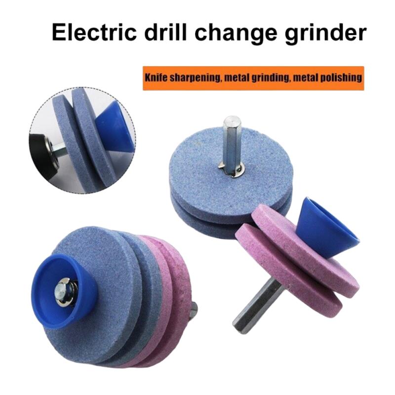 New Garden Tools Fastest Knife Sharpener Blade Universal Grinding Rotary Drill Cutter Lawnmower