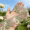 Vintage Palaststil Bunt Spitze Blume Stickerei Bestickte und Ausgeschnittene Spitze Kleidung DIY Haaraccessoires
