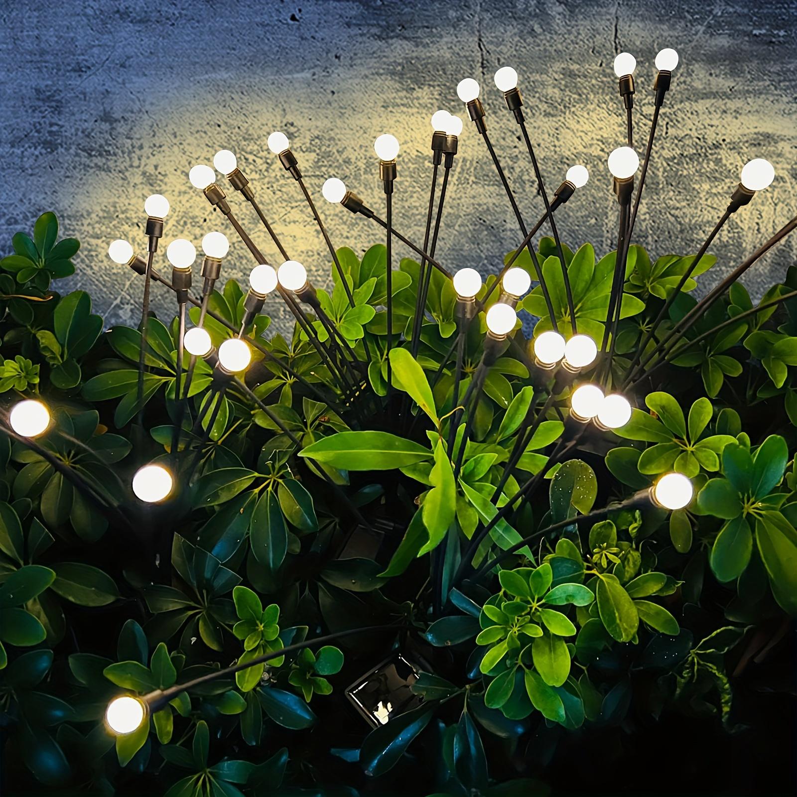 Solar Garden Lights - New Upgraded Solar Swaying Light, Sway by Wind, Solar Outdoor Lights, Yard Patio Pathway Decoration(2 Pack