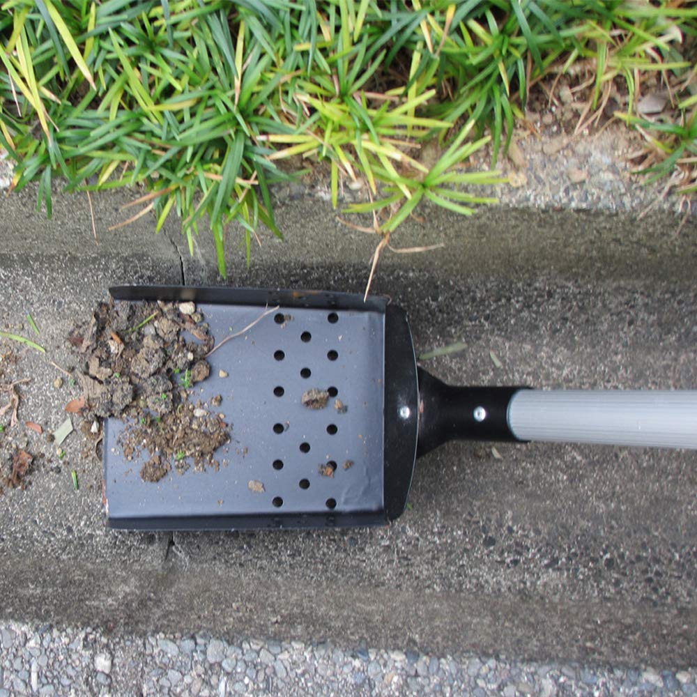 Azuma ditch shovel Grow P ditch shovel 13 cm Total 83 cm It has drainage holes so you can scoop up only dirt and Width approx. length approx. mud.