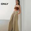 ONLY Women's Pleated Wide-Leg Trousers