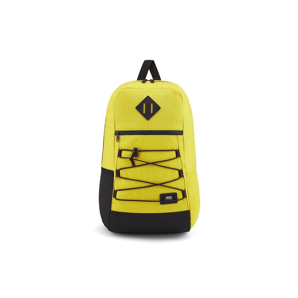 Vans Zipper Closure Polyester Backpack Unisex Backpacks Yellow VN0A3HCBD2P