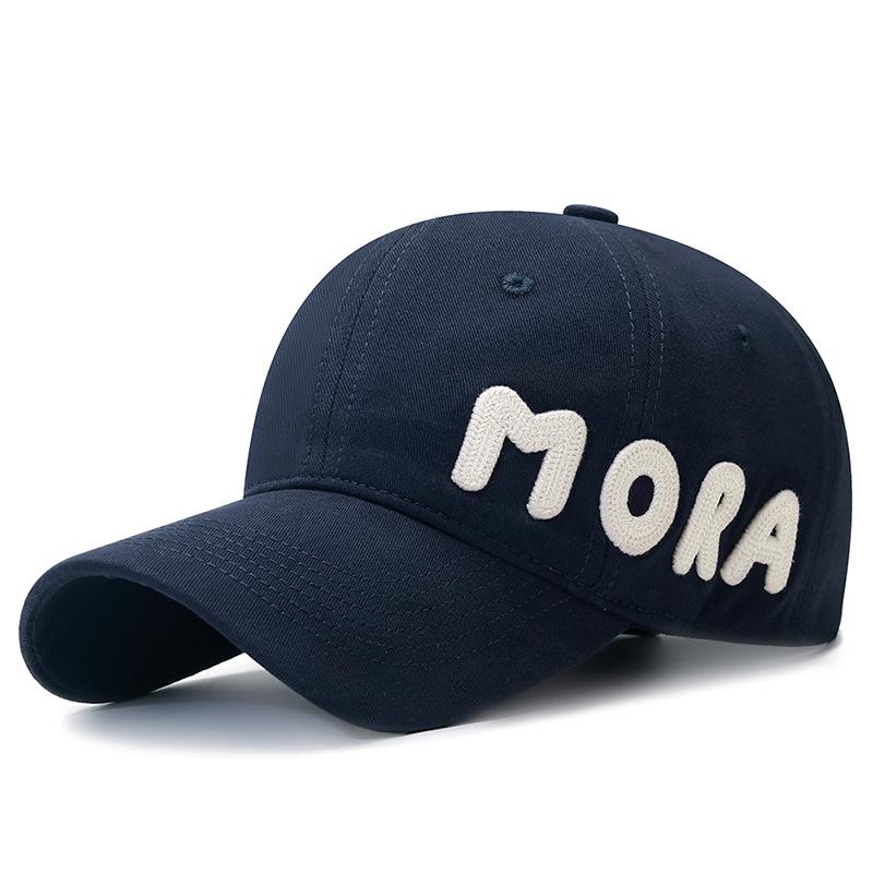 

Бейсболки с вышитыми буквами и большой головой для мужчин и женщин темно-синий