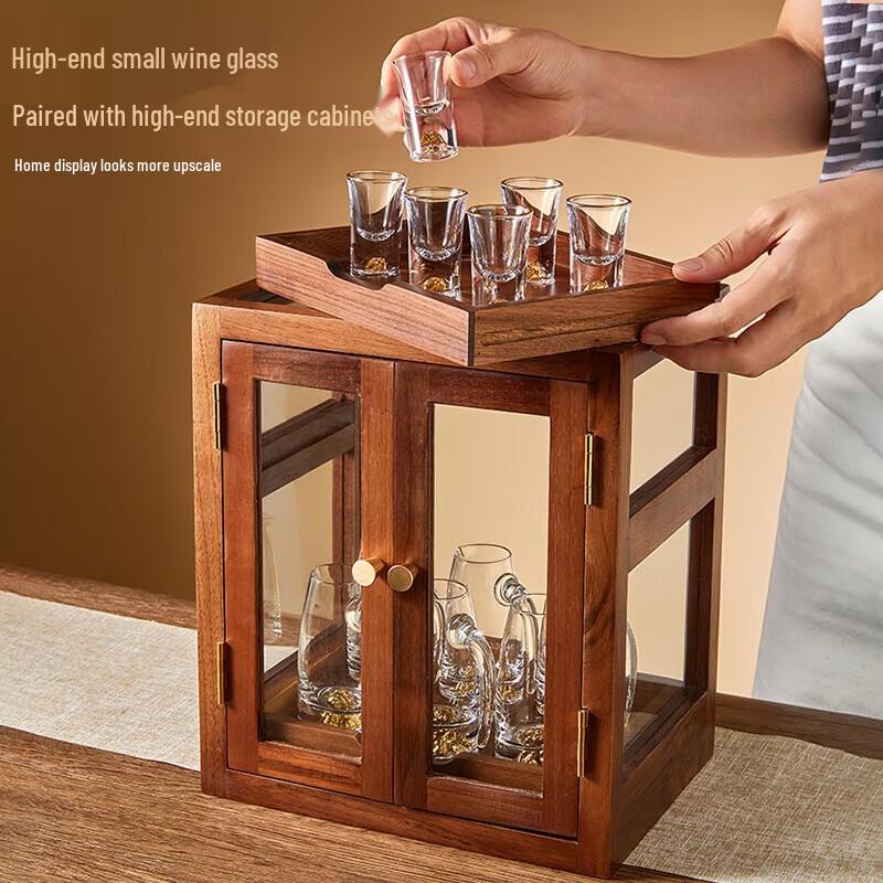 FANKAQI Luxury Crystal Baijiu Decanter & Cup Set