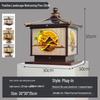 Waterproof Aluminum Solar Post Light for Outdoor Courtyard or Villa Entrance