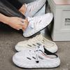 Fashion Fashion Trend Casual Thick Soled Half Draggers for Men 2025 Summer Mesh Hollow Breathable Versatile Comfortable Chunky Slippers