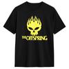 Herren The Offspring Band T-Shirt Baumwolle Kleidung Mode Kurzarm Rundhals T-Shirts Geschenkidee T-Shirt