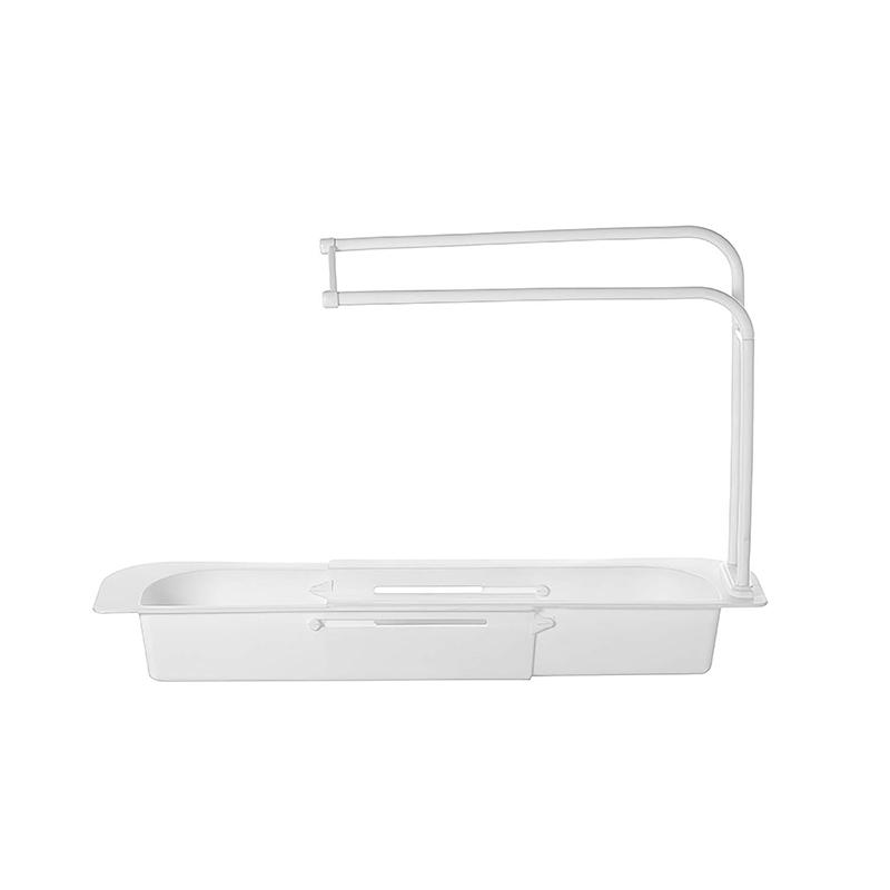 1pcs Telescopic Sink Shelf Kitchen Sinks Organizer Soap Sponge Holder Sink Drain Rack Storage Basket Kitchen Gadgets Accessories