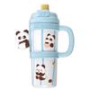 High Value Cartoon Large Capacity Bingba Cup 316 Stainless Steel Thermos Cup Men's and Women's Outdoor Portable Double Drinking Water Cup