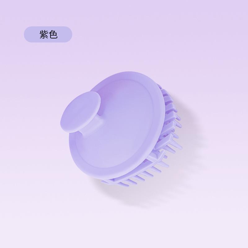 Hollow Out Scalp Cleaning Massage Comb Household Silicone Shampoo Brush Head Body Bathing Brushes Barber Salon Hairdressing Tool