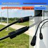 915 Waterproof 3-Core Male-Female Power Connector Plug