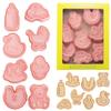 8 Pcs Baby Shower Cookie Cutters Set 3D Cookie Stamps for Kids Birthday Baking DIY Pastry Cake Decoration Tools 1