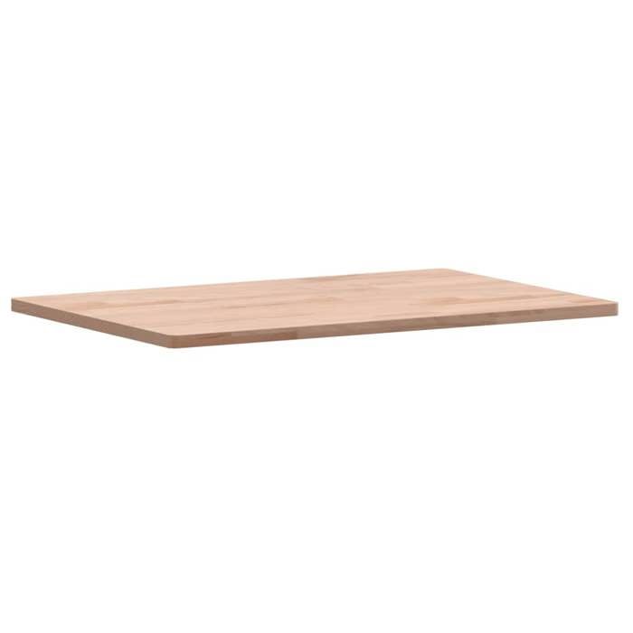 VidaXL Dessus de table 60x40x1,5 cm rectangulaire bois massif de hêtre 3188880