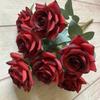 Bouquet Artificial Rose For Photography Prop And Home Wedding Gift Decoration