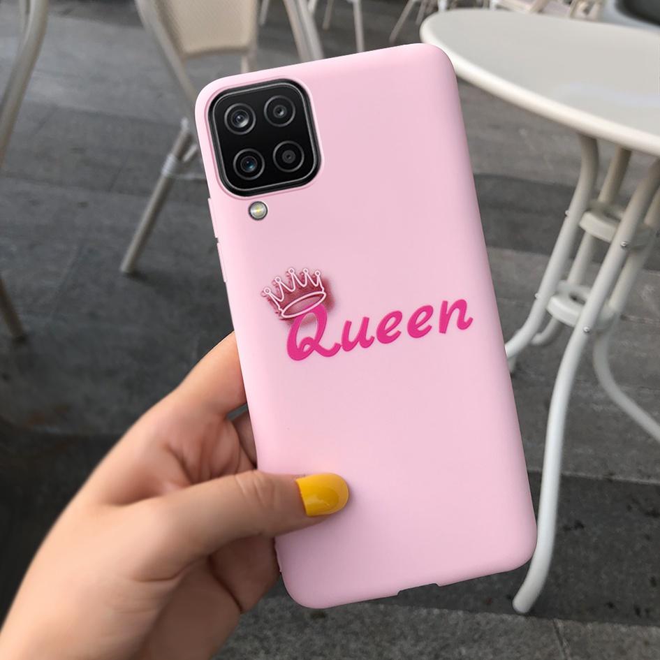 For Samsung Galaxy A12 Case Samsung A42 5G Lovely Heart Cover Back Fundas For Samsung A 12 SM-A125F SM-A426B A 42 5G Phone Cases