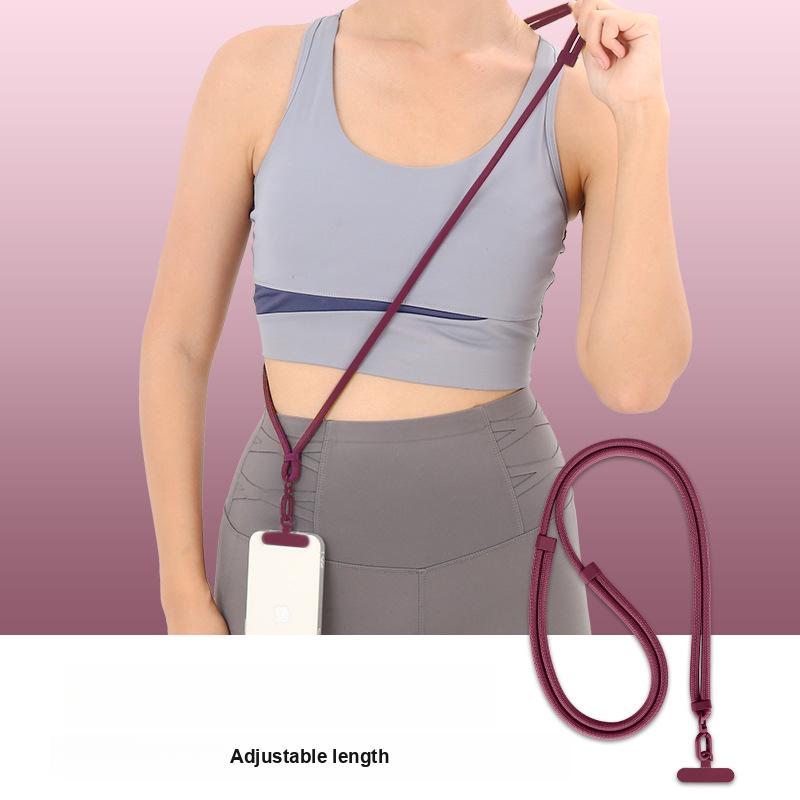 Original Multi-Function Mobile Rope Strap, Crossbody Phone Holder, Neck Lanyard, Anti-Lost Anti-Theft Long Adjustable Rope for Outdoor Use
