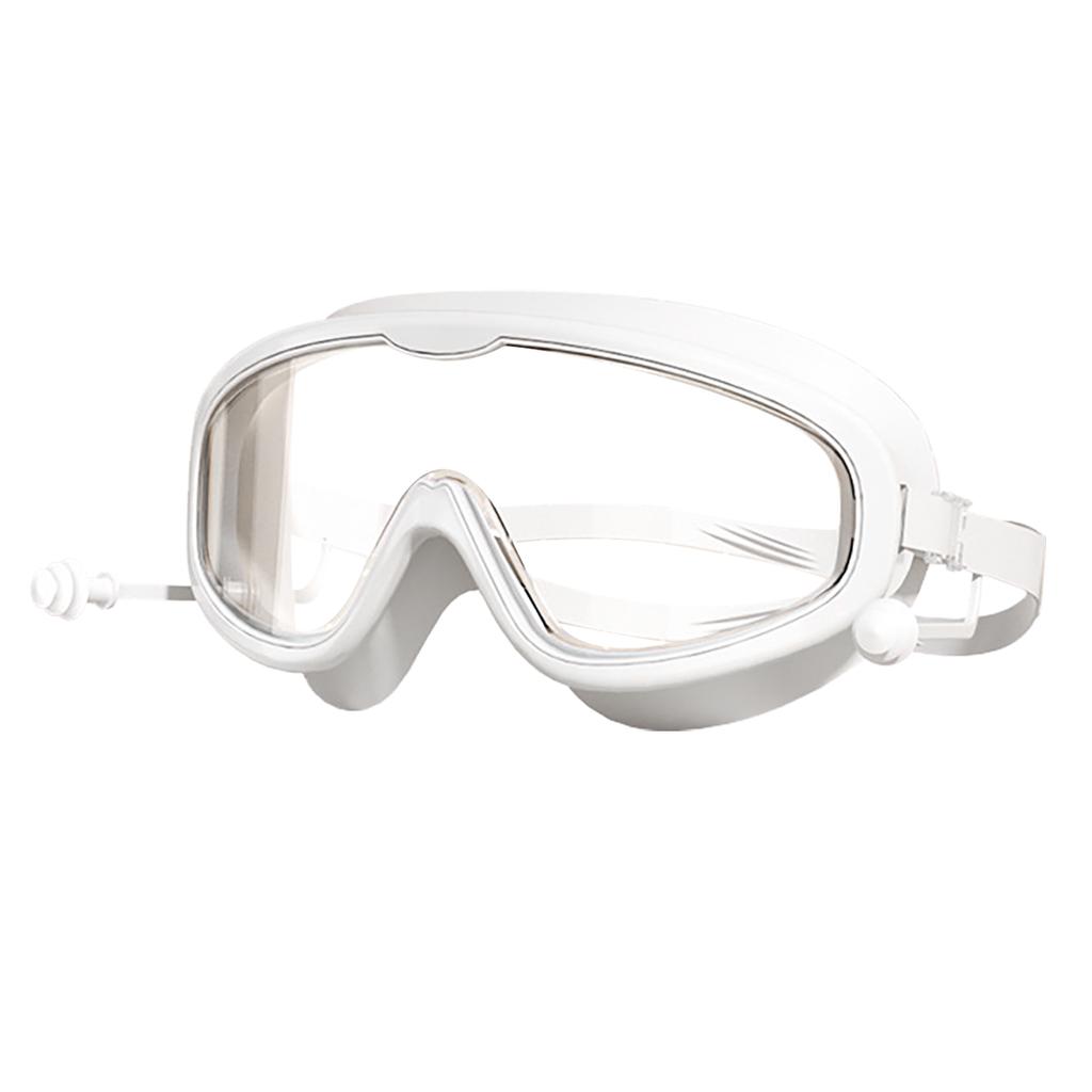 Kids Swim Goggles Large Frame Waterproof Cute Professional Swimming Glasses for Boys Girls Children